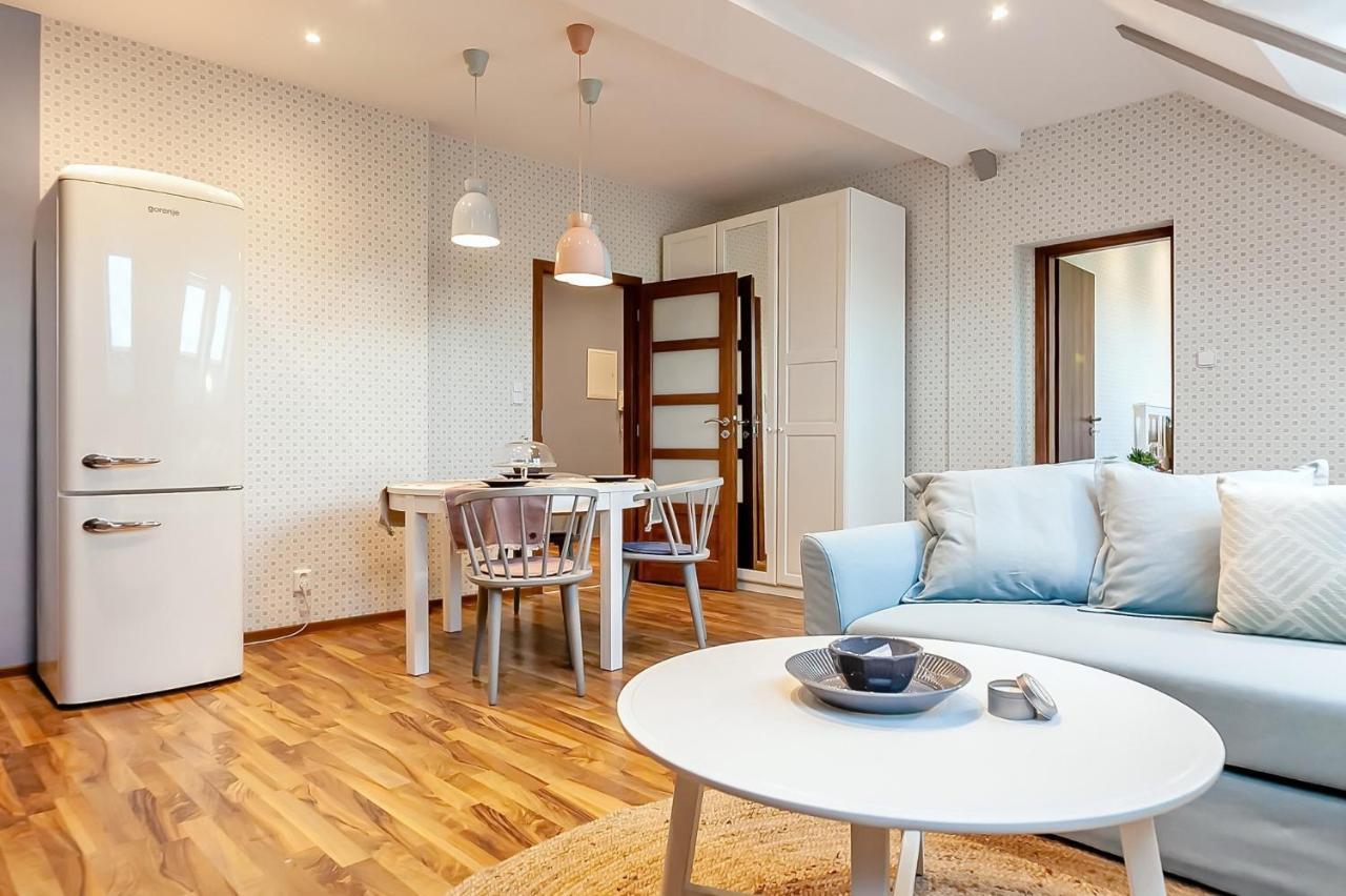 Attic Apartment On Waterfront / View / Netflix Praga Exterior foto